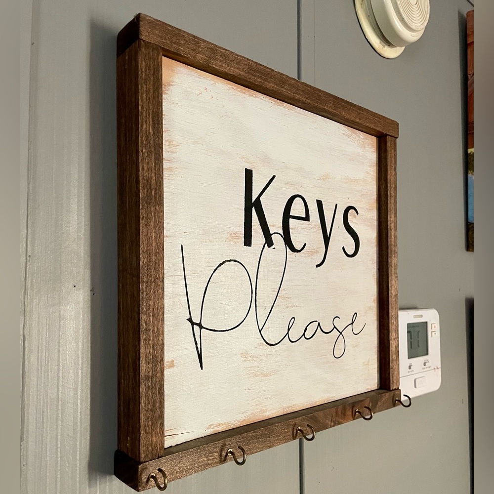 Keys hanging wall decor - Picture 2 of 2
